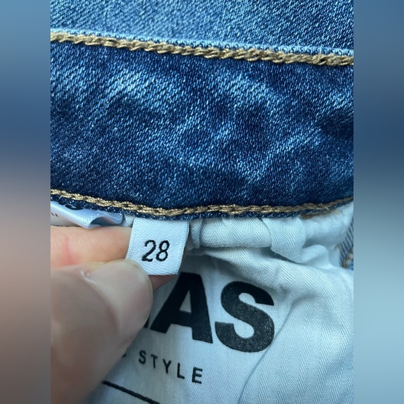 Bayeas Women Blue Denim Jeans Size 28 - Picture 7 of 8